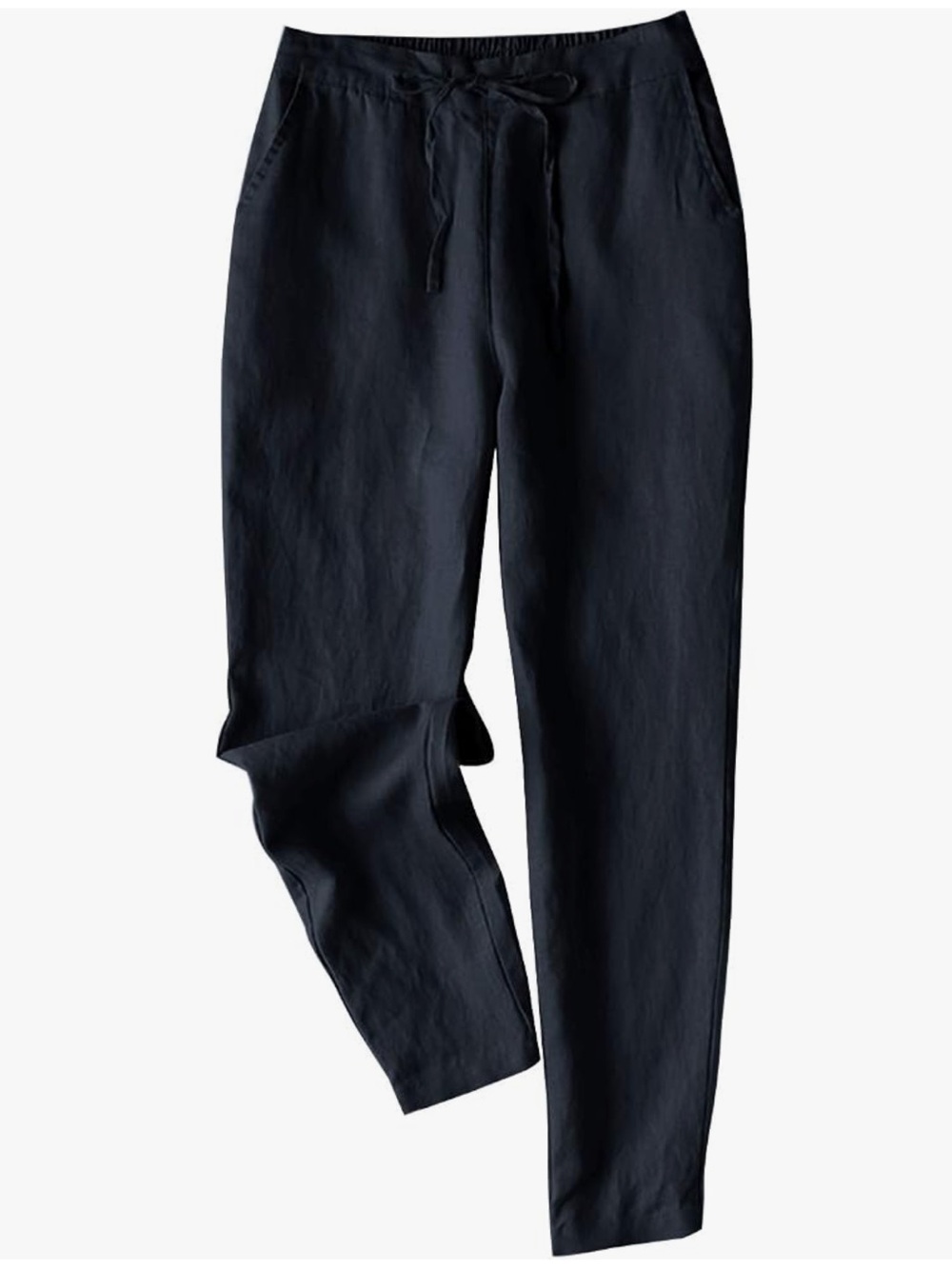 XIMO Grey 100% Linen Pants